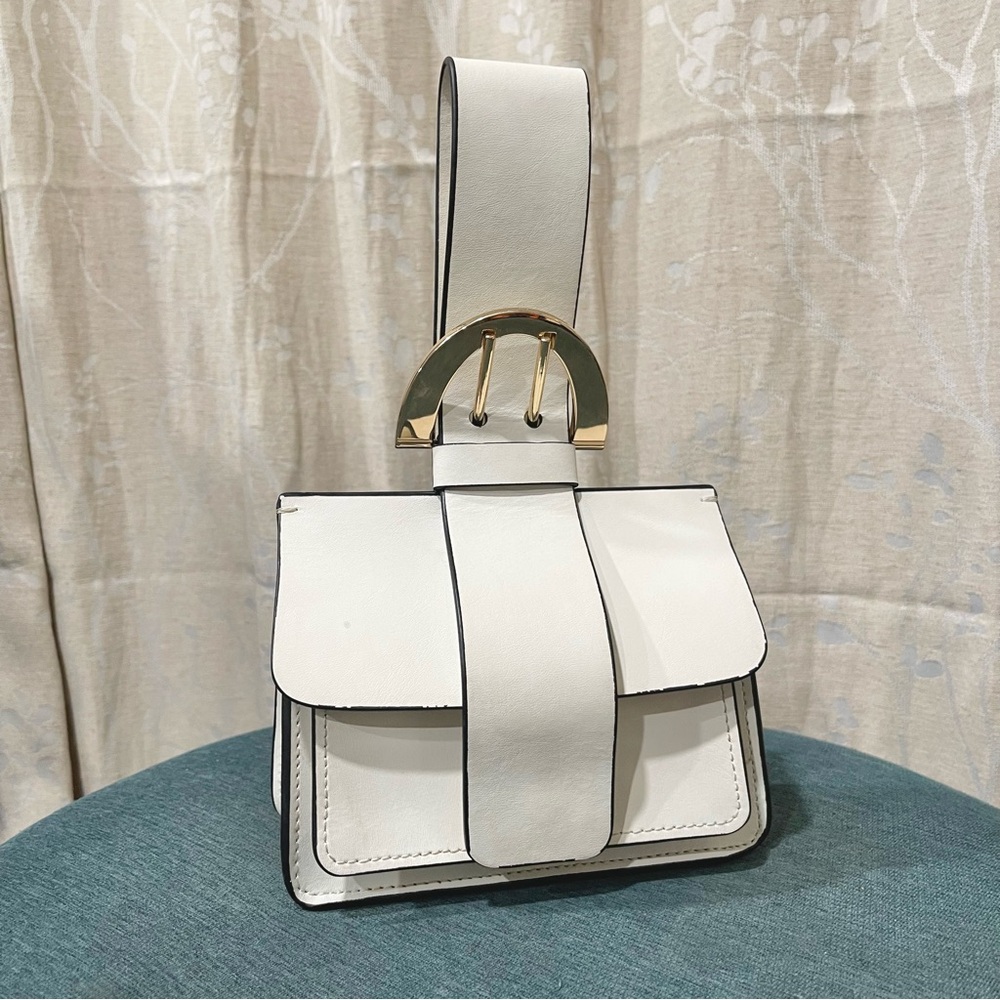 Zac Zac Posen | Biba Buckle Wristlet In Cloud